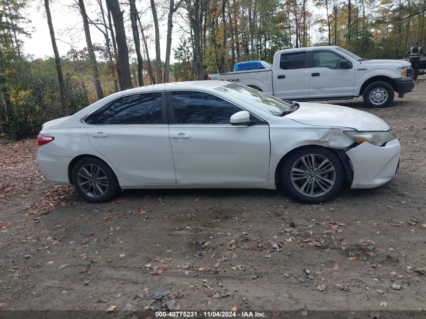 2016 Toyota Camry Se VIN: 4T1BF1FK2GU230501 Lot: 40775231