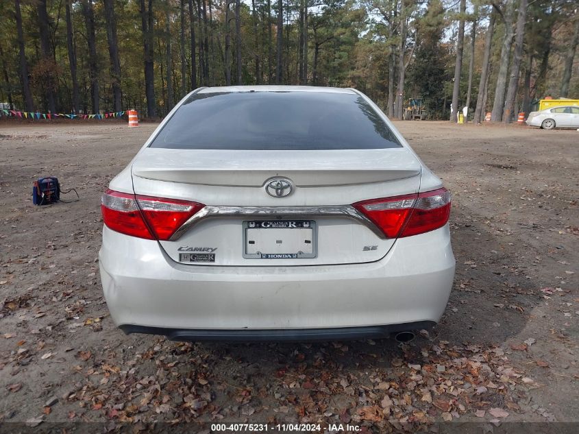 2016 Toyota Camry Se VIN: 4T1BF1FK2GU230501 Lot: 40775231