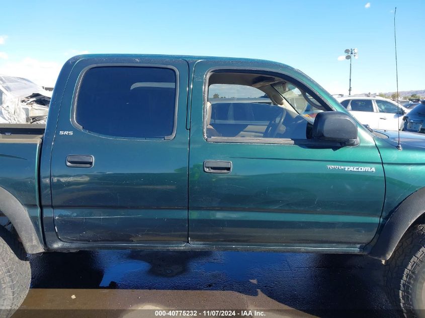 2002 Toyota Tacoma Double Cab VIN: 5TEHN72N52Z079254 Lot: 40775232