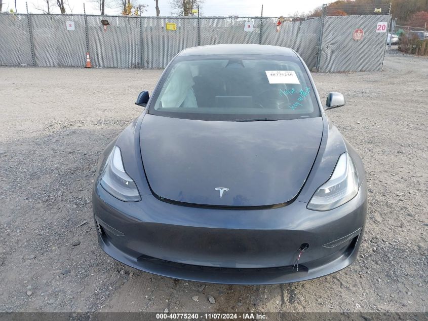 2023 Tesla Model 3 Rear-Wheel Drive VIN: 5YJ3E1EA3PF700791 Lot: 40775240