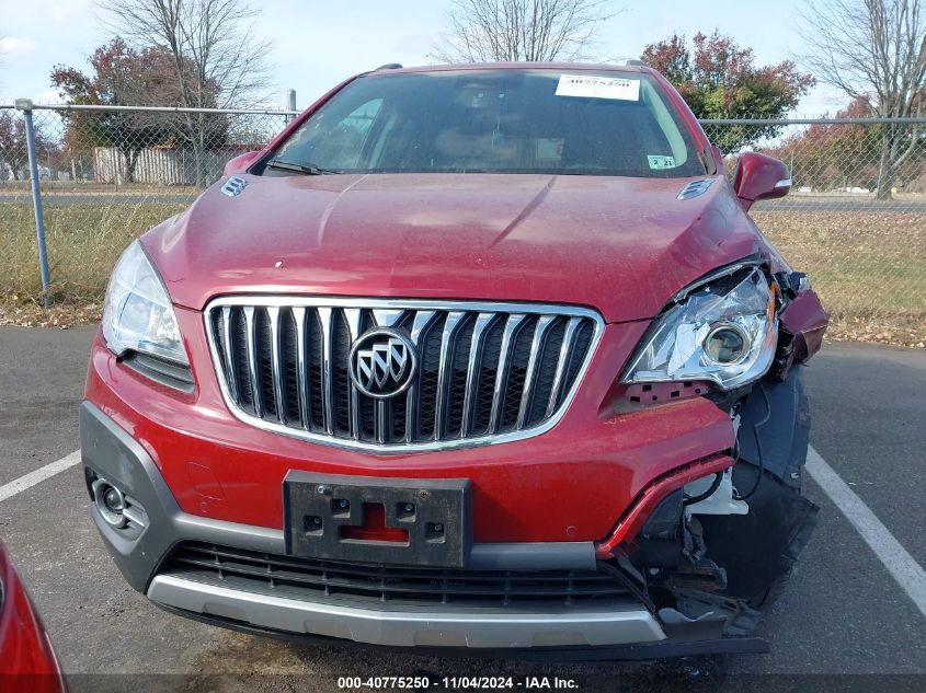 2015 Buick Encore Premium VIN: KL4CJHSB2FB260575 Lot: 40775250