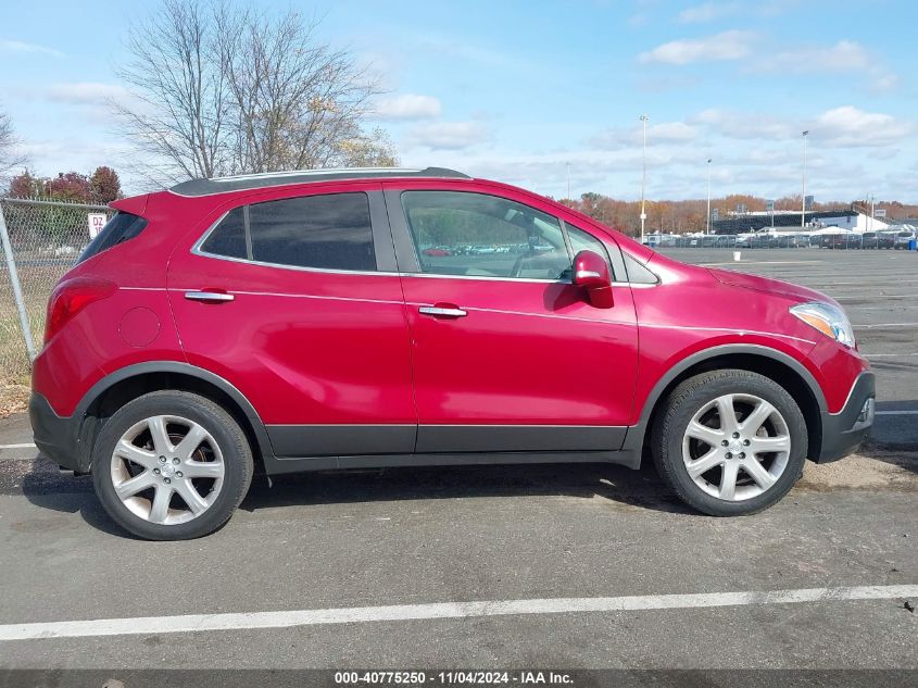 2015 Buick Encore Premium VIN: KL4CJHSB2FB260575 Lot: 40775250