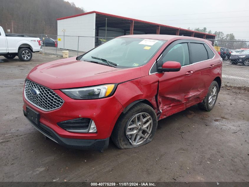 VIN 2FMPK4J98PBA41154 2023 Ford Edge, Sel no.2