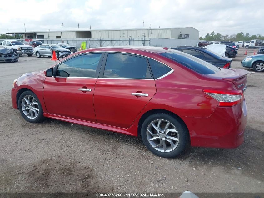 2014 Nissan Sentra Sr VIN: 3N1AB7AP7EY292975 Lot: 40775266