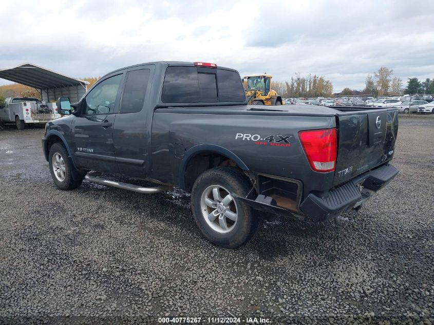 2008 Nissan Titan Le/Pro-4X/Se VIN: 1N6AA06C48N355915 Lot: 40775267