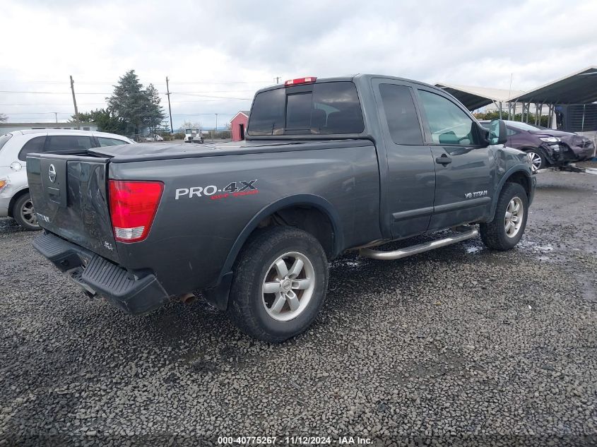 2008 Nissan Titan Le/Pro-4X/Se VIN: 1N6AA06C48N355915 Lot: 40775267