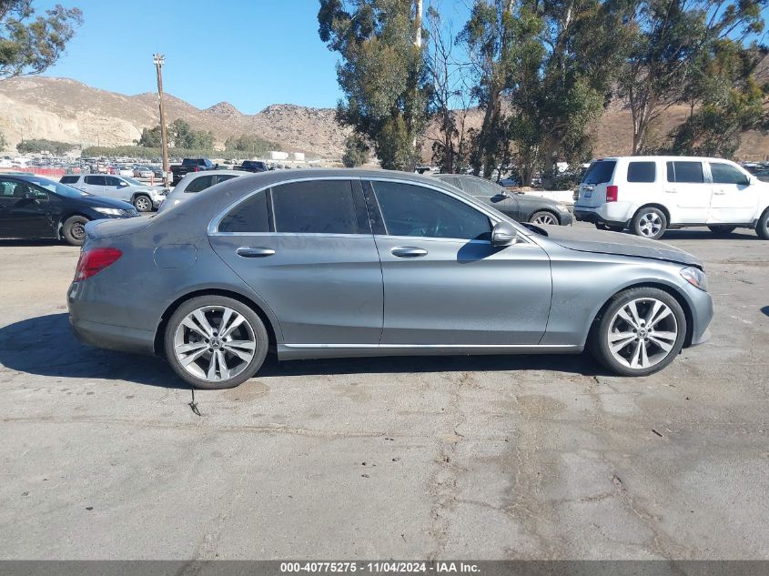 2018 Mercedes-Benz C 300 300 VIN: 55SWF4JB7JU269064 Lot: 40775275