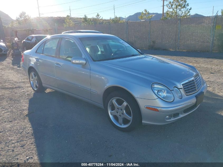 2005 Mercedes-Benz E 500 4Matic VIN: WDBUF83J05X183416 Lot: 40775284