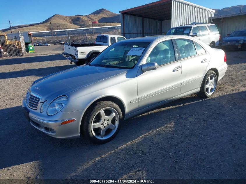 2005 Mercedes-Benz E 500 4Matic VIN: WDBUF83J05X183416 Lot: 40775284