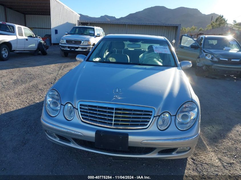 2005 Mercedes-Benz E 500 4Matic VIN: WDBUF83J05X183416 Lot: 40775284