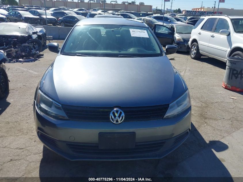 2012 Volkswagen Jetta 2.0L S VIN: 3VW1K7AJ5CM313526 Lot: 40775296