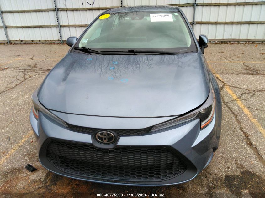 2020 Toyota Corolla Le VIN: 5YFEPRAEXLP122441 Lot: 40775299