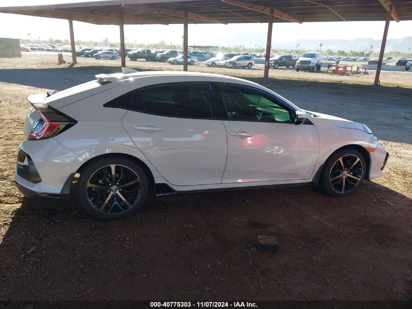 2021 Honda Civic Sport VIN: SHHFK7H40MU204243 Lot: 40775303