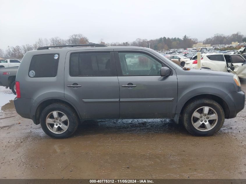 2011 Honda Pilot Ex-L VIN: 5FNYF4H60BB034218 Lot: 40775312