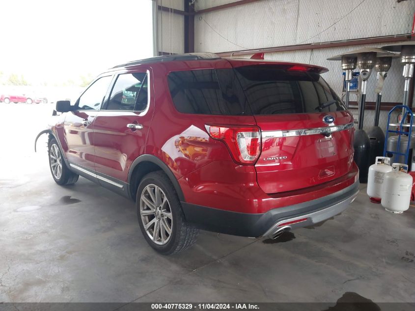 VIN 1FM5K7F8XHGB62108 2017 FORD EXPLORER no.3