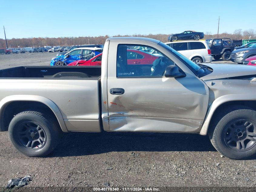 2004 Dodge Dakota VIN: 1D7FL16K14S602891 Lot: 40775340