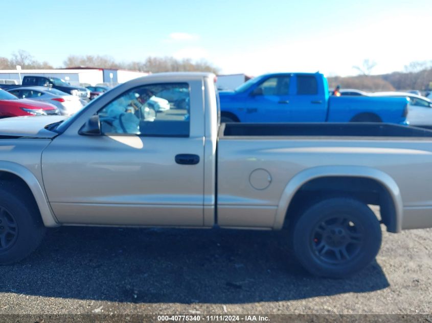 2004 Dodge Dakota VIN: 1D7FL16K14S602891 Lot: 40775340