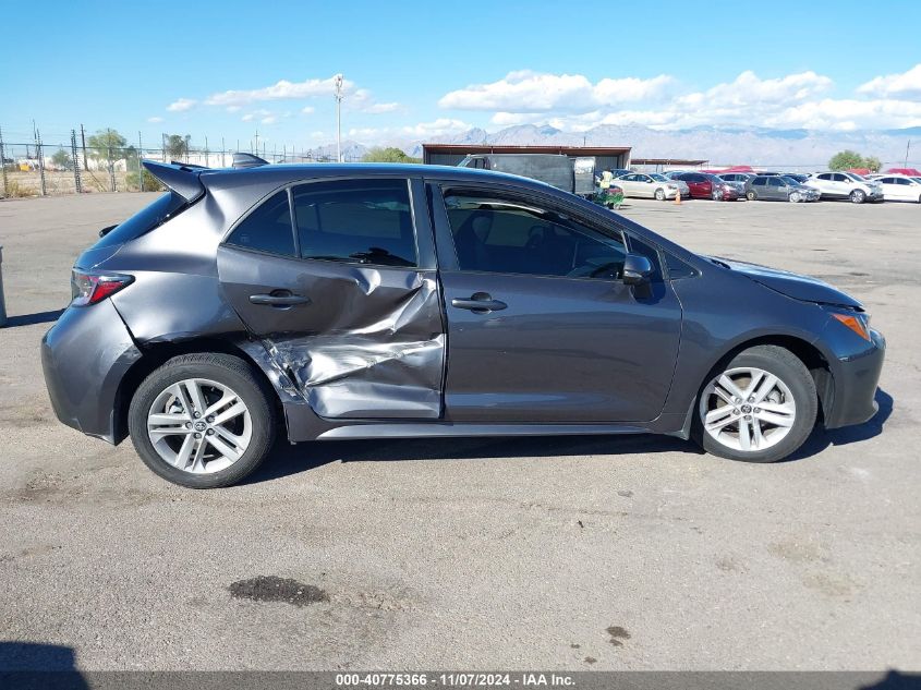 2022 Toyota Corolla Se VIN: JTND4MBE7N3188314 Lot: 40775366