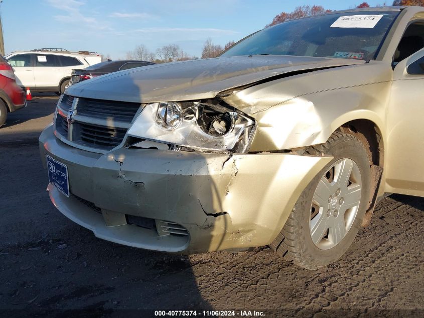 2010 Dodge Avenger Sxt VIN: 1B3CC4FB7AN163738 Lot: 40775374