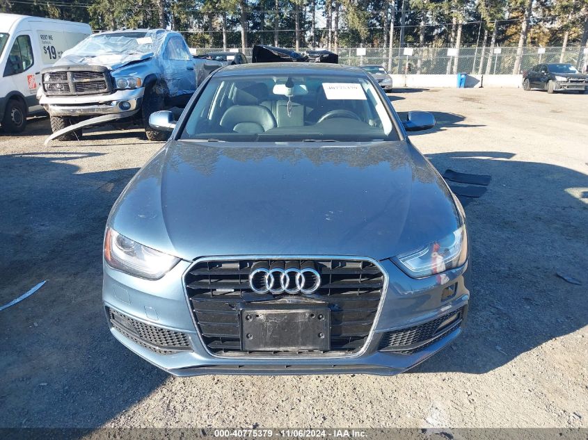 2015 Audi A4 2.0T Premium VIN: WAUFFAFL3FN020820 Lot: 40775379