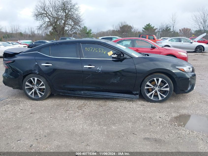 2019 Nissan Maxima 3.5 Sl VIN: 1N4AA6AV8KC374362 Lot: 40775394