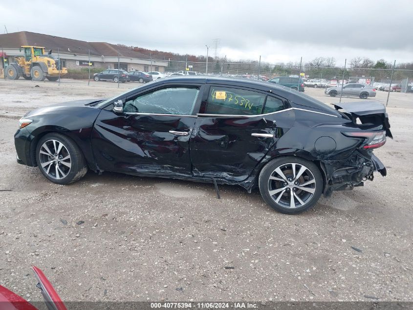 2019 Nissan Maxima 3.5 Sl VIN: 1N4AA6AV8KC374362 Lot: 40775394