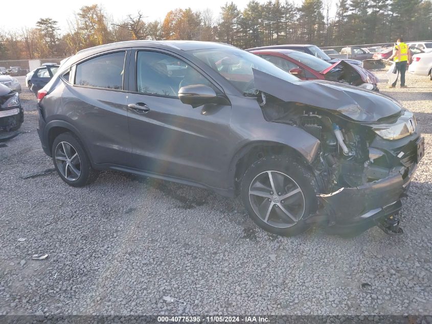 VIN 3CZRU6H56NM754713 2022 Honda HR-V, Awd Ex no.1