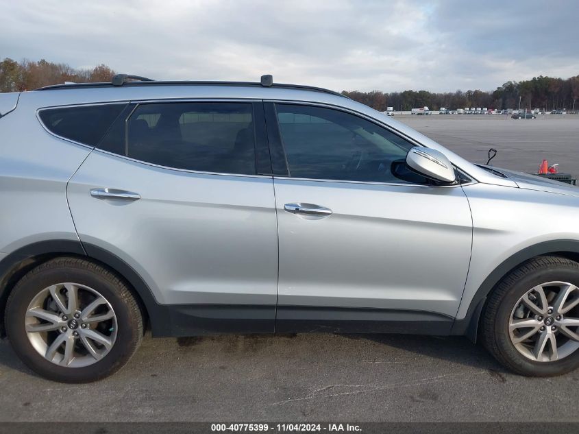 2015 HYUNDAI SANTA FE SPORT 2.0L TURBO - 5XYZU3LA9FG265035