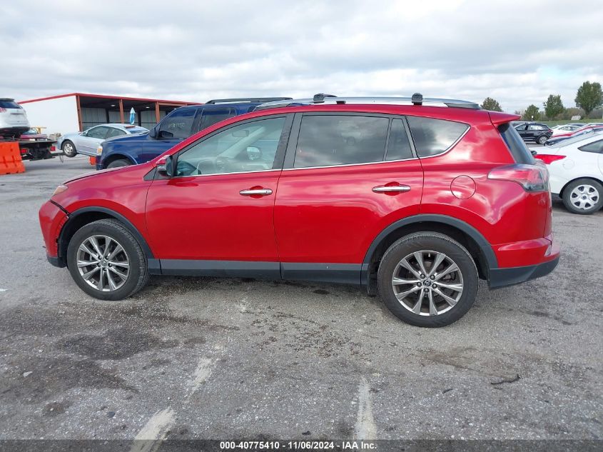 2017 Toyota Rav4 Limited/Se/Platinum VIN: 2T3DFREV1HW617472 Lot: 40775410