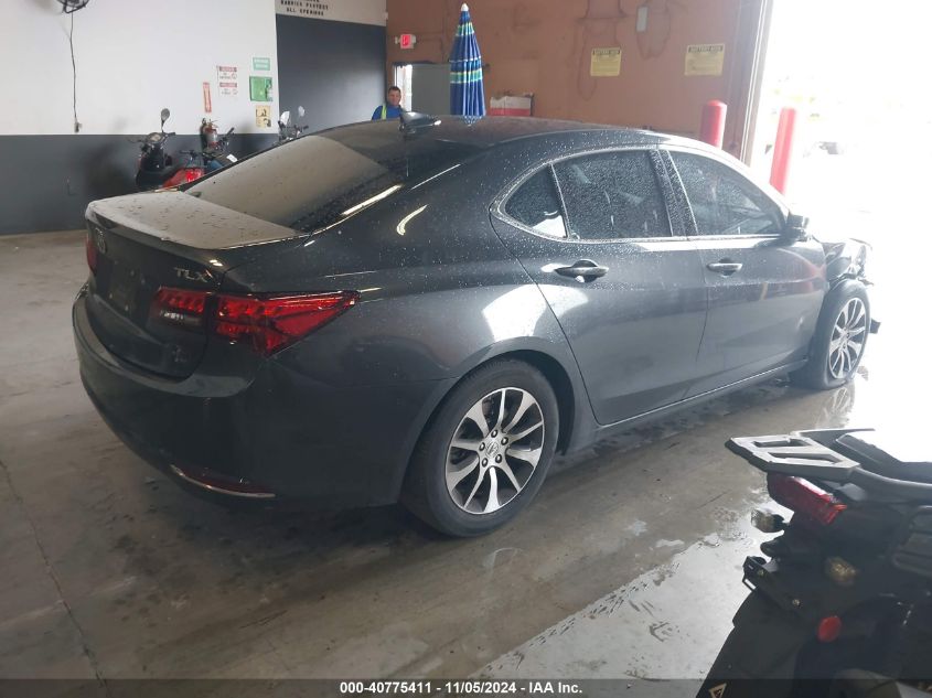 2016 Acura Tlx VIN: 19UUB1F39GA009322 Lot: 40775411