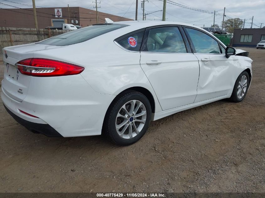 VIN 3FA6P0HD4LR146618 2020 Ford Fusion, SE no.4