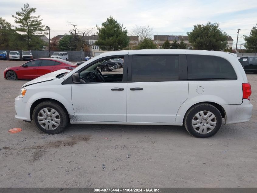 2019 Dodge Grand Caravan Se VIN: 2C4RDGBG9KR728245 Lot: 40775444