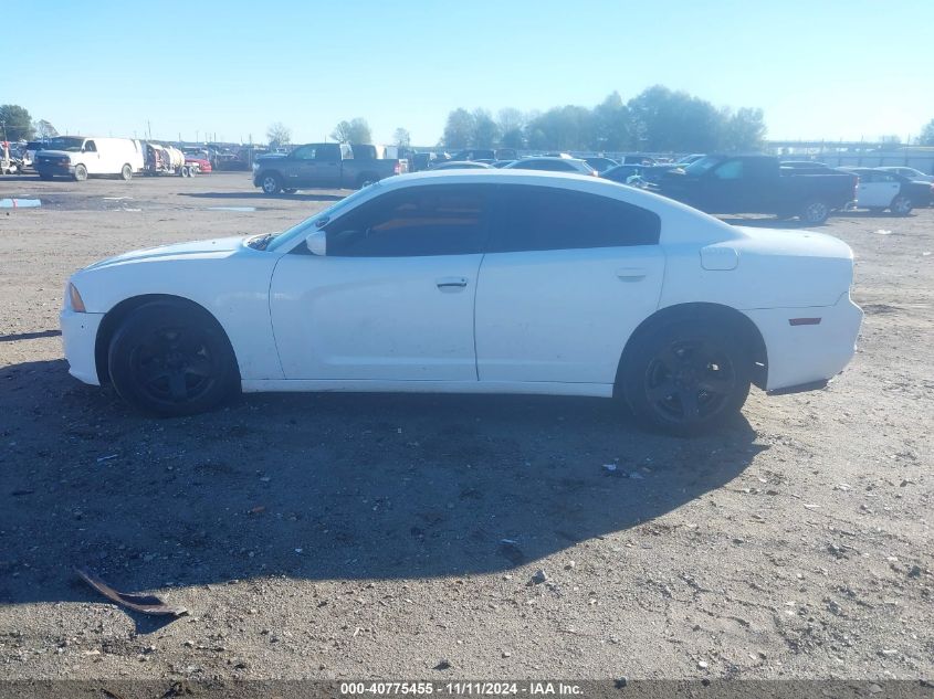 2014 Dodge Charger Police VIN: 2C3CDXATXEH343750 Lot: 40775455