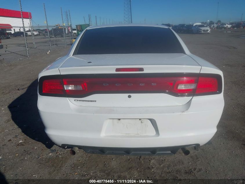 2014 Dodge Charger Police VIN: 2C3CDXATXEH343750 Lot: 40775455