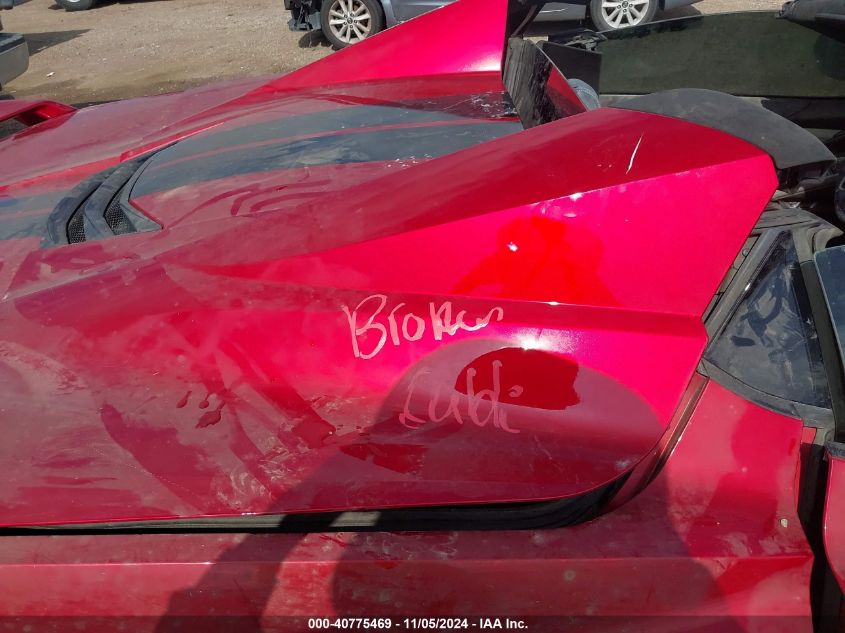 2022 CHEVROLET CORVETTE STINGRAY VIN: 1G1YC3D44N5110528