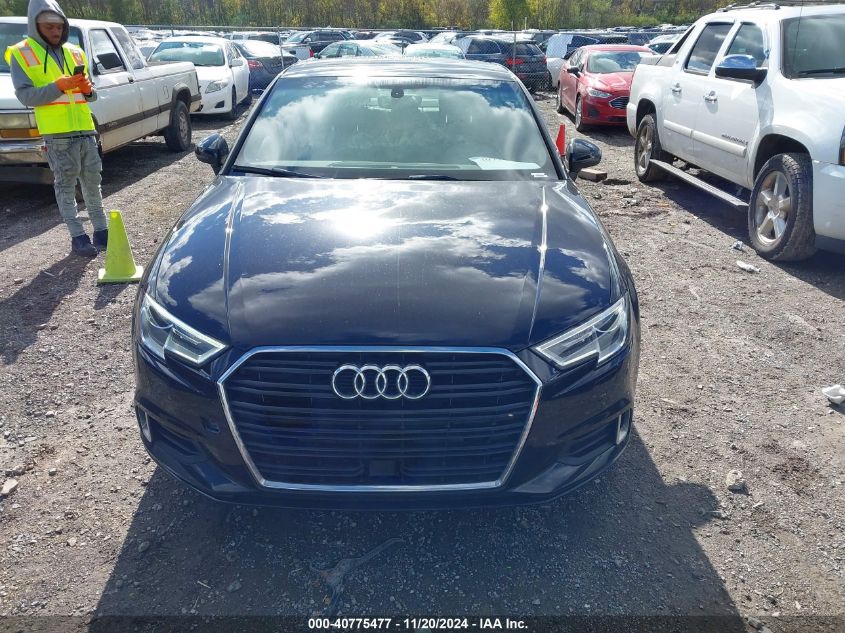 2018 Audi A3 2.0T Premium/2.0T Tech Premium VIN: WAUAUGFF2J1043132 Lot: 40775477