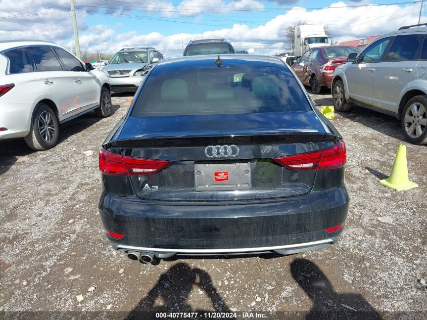 2018 Audi A3 2.0T Premium/2.0T Tech Premium VIN: WAUAUGFF2J1043132 Lot: 40775477