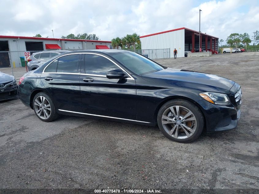 2016 Mercedes-Benz C 300 Luxury/Sport VIN: 55SWF4JB5GU100864 Lot: 40775478