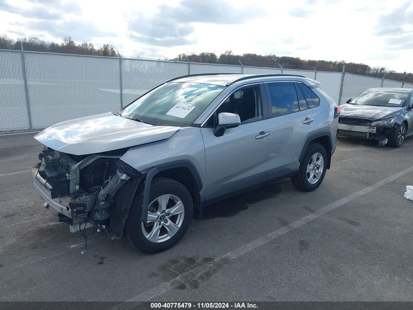 VIN 2T3P1RFV8KW081167 2019 TOYOTA RAV4 XLE