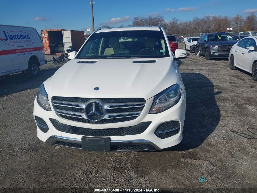 2016 Mercedes-Benz Gle 350 4Matic VIN: 4JGDA5HB9GA749090 Lot: 40775488