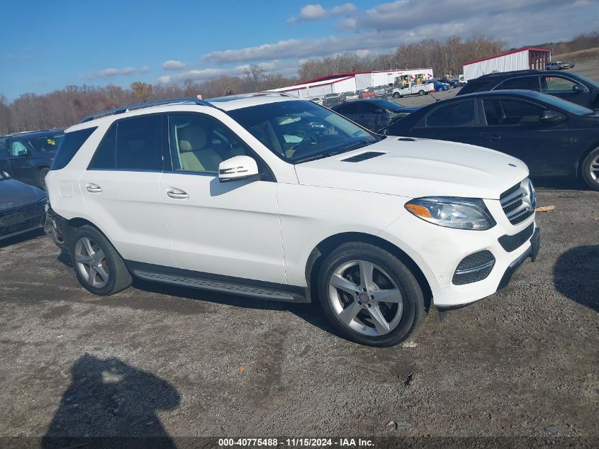 2016 Mercedes-Benz Gle 350 4Matic VIN: 4JGDA5HB9GA749090 Lot: 40775488