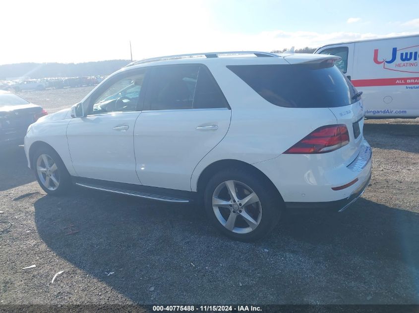 2016 Mercedes-Benz Gle 350 4Matic VIN: 4JGDA5HB9GA749090 Lot: 40775488