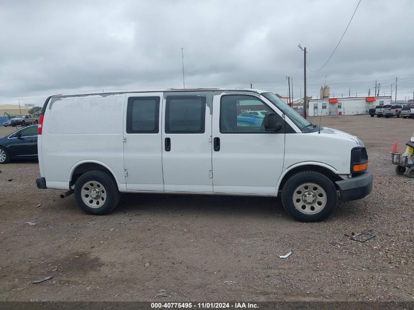 2013 Chevrolet Express 1500 Work Van VIN: 1GCSGAFX9D1100578 Lot: 40775495