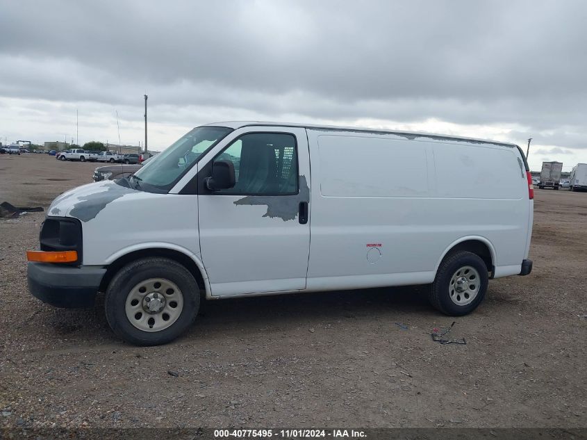 2013 Chevrolet Express 1500 Work Van VIN: 1GCSGAFX9D1100578 Lot: 40775495