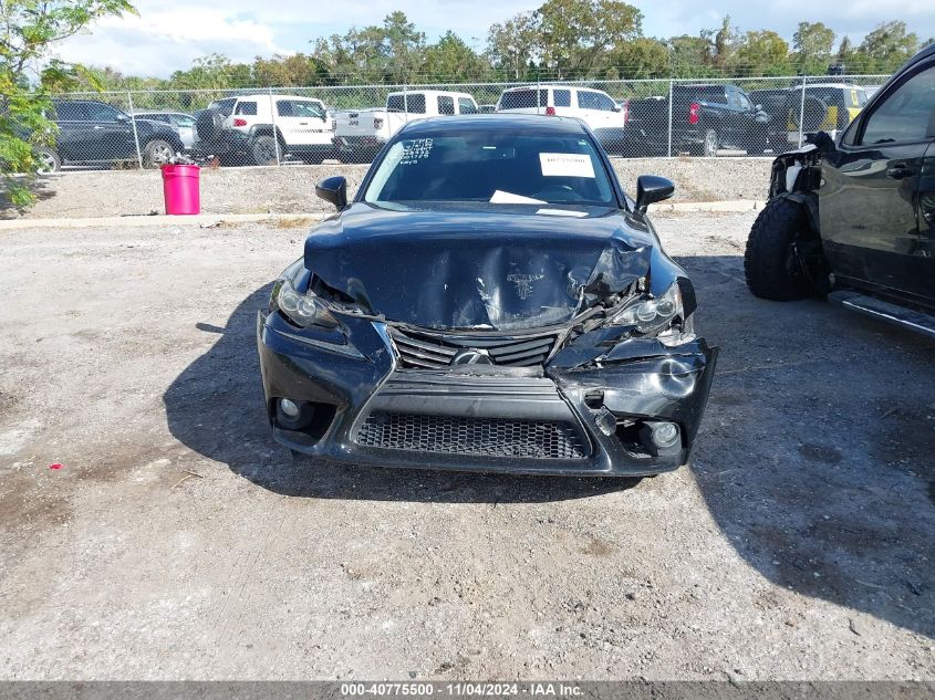 2014 Lexus Is 250 VIN: JTHBF1D2XE5001125 Lot: 40775500