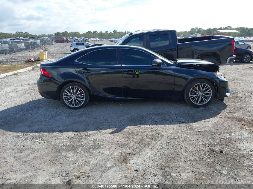 2014 Lexus Is 250 VIN: JTHBF1D2XE5001125 Lot: 40775500