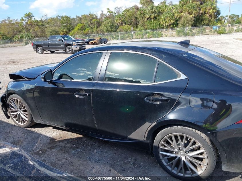 2014 Lexus Is 250 VIN: JTHBF1D2XE5001125 Lot: 40775500