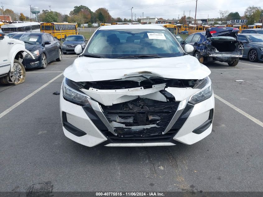 2022 Nissan Sentra Sv Xtronic Cvt VIN: 3N1AB8CV6NY318306 Lot: 40775515