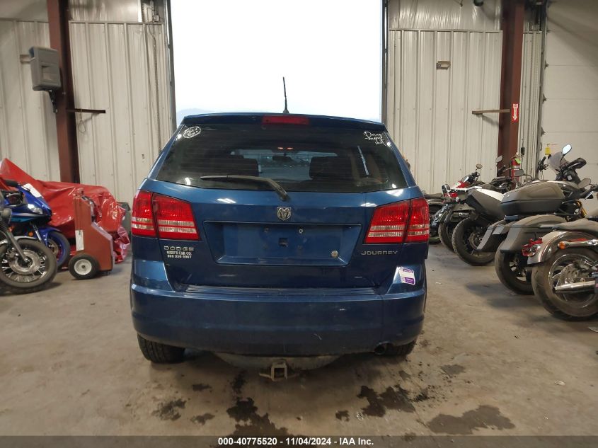 2009 Dodge Journey Se VIN: 3D4GG47BX9T550074 Lot: 40775520