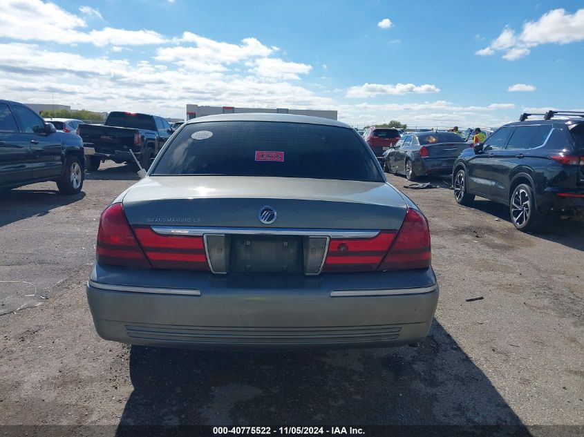 2004 Mercury Grand Marquis Ls/Ls Premium VIN: 2MEHM75W54X623259 Lot: 40775522